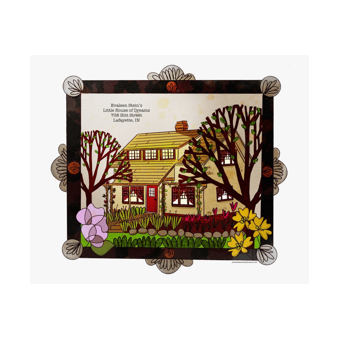 Evaleen Stein Limited Edition Little House of Dreams Art Print