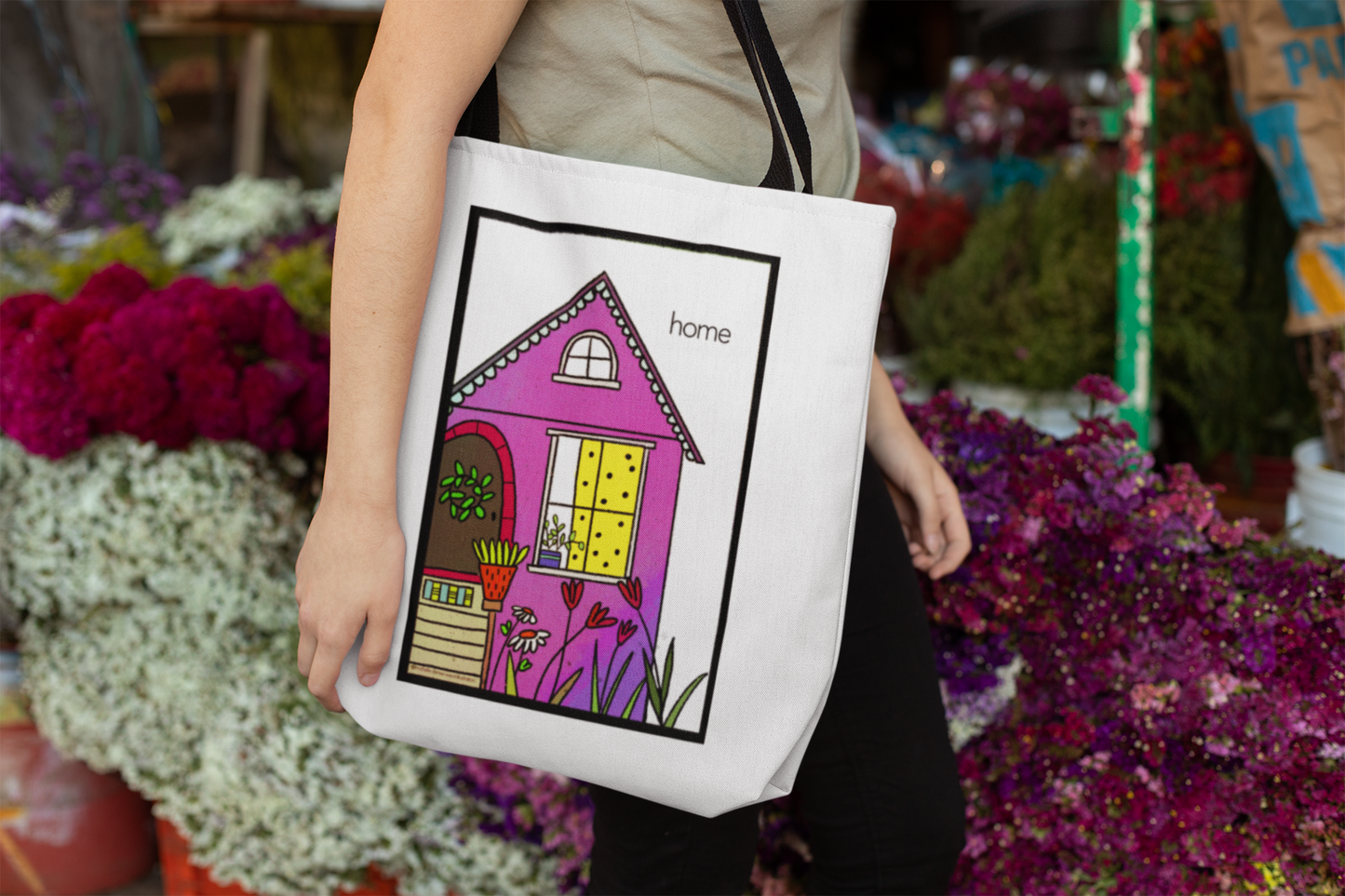 Home Tote Bag